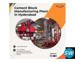 Cement Block Manufacturing Plant in Hyderabad