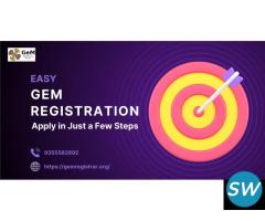 Easy GeM Registration: Apply in Just a Few Steps