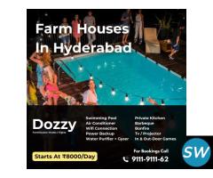 Dozzy farmhouse for rent in Hyderabad - 1