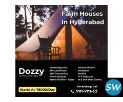 Dozzy farmhouse for events Hyderabad - 1