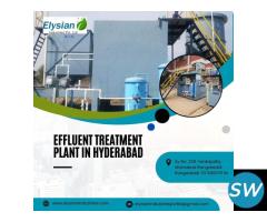 Effluent Treatment Plant in Hyderabad