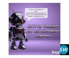 Crypto trading bot development company - 1