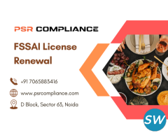 FSSAI License Renewal