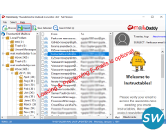 MailsDaddy Thunderbird to Outlook Converter - 1