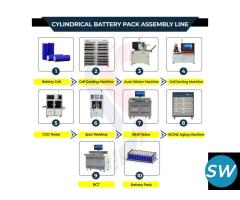 Set Up Your Cylindrical Battery Pack Assembly Line