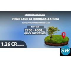 Shriram Pristine Estates @ ₹ 1.26 Cr* - 2