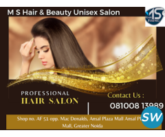 M S Hair & Beauty Unisex Salon - 1