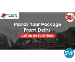 Manali Tour Package From Delhi - 1