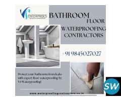 Bathroom Floor Waterproofing Contractors - 1