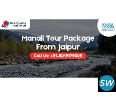 Manali Tour Package From Jaipur - 1