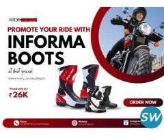 Promote your ride with informa Boots - 1