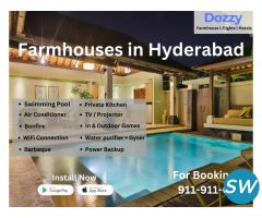 Farmhouses For Team Outings in Hyderabad