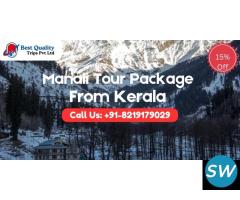 Manali Tour Package from Kerala - 1