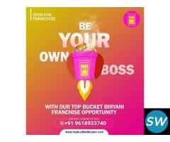 Bucket Biryani Franchise in India - 1