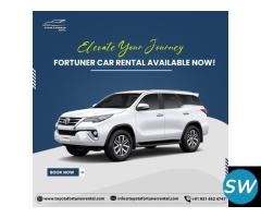 Fortuner taxi in jaipur