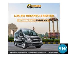 12 SEATER URBANIA Rental - 1