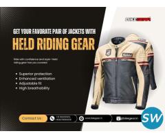 Get pair of jackets with Held riding gear!