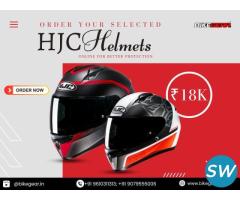 Order your selected HJC Helmets online