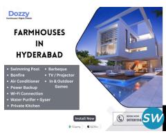 Dozzy FarmHouse Rental Service In Hyderabad - 1