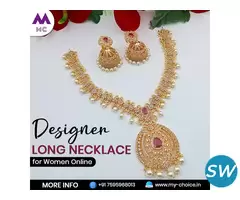 Designer Long Necklace for Women Online