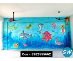 best school wall painting artist - 1