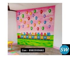 Play School Wall Painting Service in Mumbai