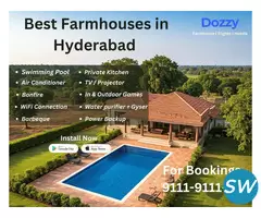 Dozzy Farm Houses Rentals  in Hyderabad - 1