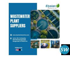 Wastewater Plant Suppliers in Hyderabad