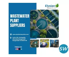 Wastewater Plant Suppliers in Hyderabad - 1
