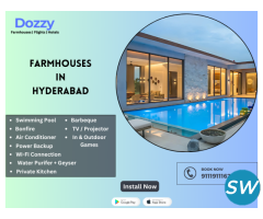 Dozzy Top Farm House Rentals in Moinabad - 1