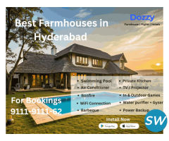 Rent a Dozzy Farmhouse in Hyderabad Today - 1