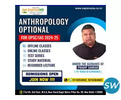Anthropology Online Coaching for UPSC - 1