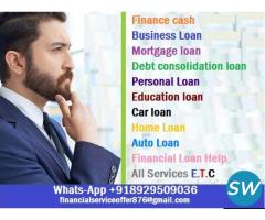 WE OFFER LOANS WITHIN 24 HOURS APPROVAL GUARANTEED