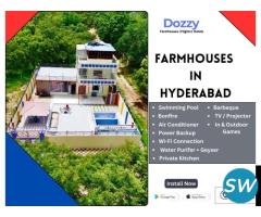 Dozzy Farmhouse In Hyderabad Top Luxury Villas - 1