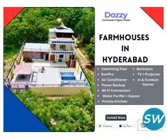 Dozzy Farmhouse In Hyderabad Top Luxury Villas - 1