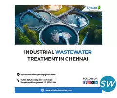 Industrial Wastewater Treatment in Chennai - 1