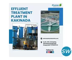 Effluent Treatment Plant in Kakinada