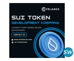 SUI Token Development Company - Hivelance