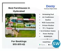 Private farmhouse for rent in Hyderabad - 1