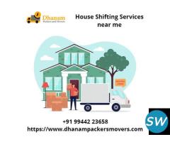 House shifting services near me