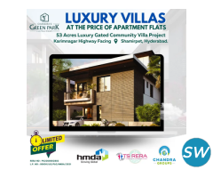 Premium villas turkapally