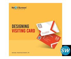 designing visiting card