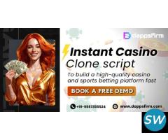 Instant Casino Clone Script at low cost