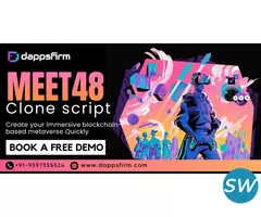 Whitelable MEET48 Clone Software at low cost - 1