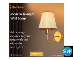 Modern Triangle Wall Lamp | Illuminee