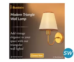 Modern Triangle Wall Lamp | Illuminee