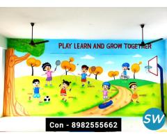 best school wall painting artist in chandigarh