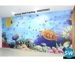 play school wall painting artist in jabalpur