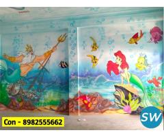 play school wall painting artist in jabalpur