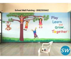 play school wall painting artist in raipur